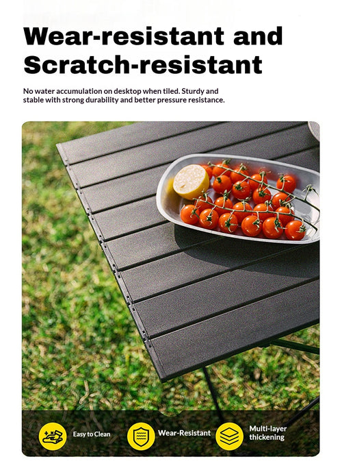 Outdoor camping table | Folding picnic table | Storable | Foldable outdoor table | 55*41*40CM